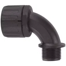 Flexicon 90° Elbow Conduit Fitting 28mm Nominal Size M25 Nylon 66 Black IP66 Rating, FPA28-M25-90B (Pack of 10 Pcs)-picture-15