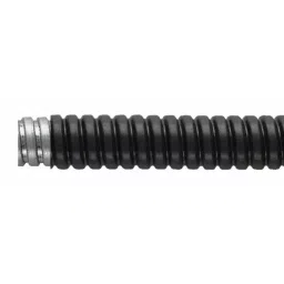 Flexicon Flexible Conduit 12mm Nominal Diameter Galvanised Steel Black, FSU12B-25M-picture-29