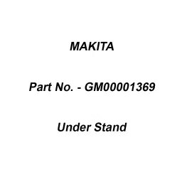 Makita Under Stand ROS88051400 Suitable For DML805, Part No GM00001369-picture-26
