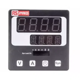 RS PRO LED Digital Panel Multi-Function Meter 92x92 mm, 1365379 image 4
