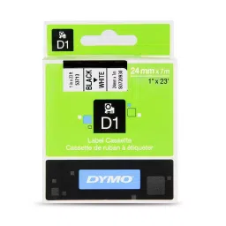 DYMO 24mm x 7m Black Print on White Tape Self-Adhesive Printer Label, S0720930-picture-37