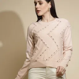 Global Republic Women Embroidered Pullover-image-21