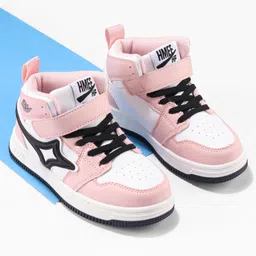 Oh! Pair Sneakers with Velcro Closure- Pink-picture-20