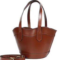 Celtic Women Solid Structured Leather Shoulder Bag-picture-12