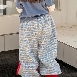 LULU & SKY Girls Printed Chinos Trousers image 2