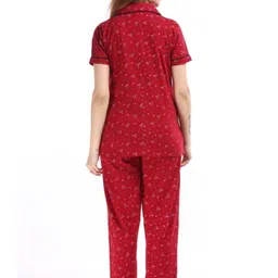 E-MAX Women Printed Night suit image 4