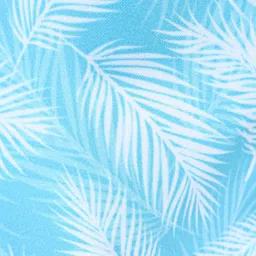 Babyhug Swimming Trunk Leaf Print -  Blue image 3