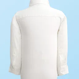 Robo Fry Cotton Knit Full Sleeves 4 Piece Textured Party Suit With A Bow - Wine image 3