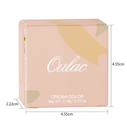 Oulac Long Lasting Shimmer Cream Color - Crystal Rain - 01 image 4