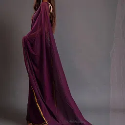 Jinal & Jinal Women Pure Cotton Saree image 4