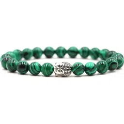 Divine souvenirs Unisex Artificial Beaded Elasticated Bracelet-picture-33