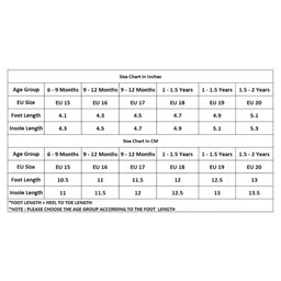 KIDLINGSS Colour Blocked Typography Printed Velcro Closure Shoes - White & Grey image 2