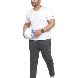 Melon by PlusS Grey Cotton Trackpants image 5