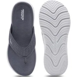 Red Tape Men's Grey Thong Sandals image 5