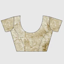 APNISHA Red & Grey Silk Embroidered Saree With Unstitched Blouse image 5