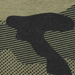 People by Pantaloons Green Cotton Regular Fit Camouflage Joggers image 5