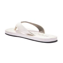 Woodland Men's White Flip Flops image 5