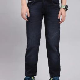Monte Carlo Boys Blue Solid Jeans-picture-38
