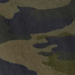 People by Pantaloons Olive Cotton Regular Fit Camouflage Joggers image 5