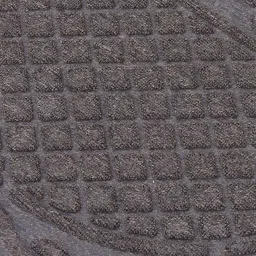 Ariana Dark Brown Microfibre Single Happy Feet Outdoor Door Mat - Set of 1 image 3