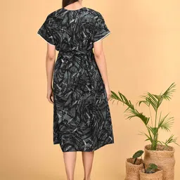 GOLDSTROMS Floral Print Maternity A-Line Dress image 4