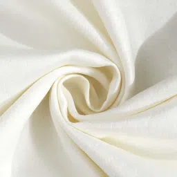 HOSTA HOMES White Polyester Extra Long Door Blackout Curtain - Set of 2 image 5