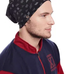 Vimal Jonney Black Printed Beanie-picture-15