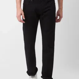 Spykar Black Cotton Comfort Fit Jeans-picture-17