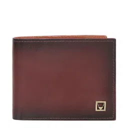 Hidesign Palo Alto Burbank W1-Mel Ranch Red Casual Leather Bi-Fold Wallet for Men image 1