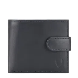 Hidesign Ecom Blue Casual Leather Bi-Fold Wallet for Men image 1