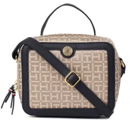 TOMMY HILFIGER Beige WILDER II Logo Cross Body Bag image 1