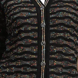 Monte Carlo Black Printed Sweaters image 5