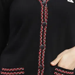 Monte Carlo Black Regular Fit Cardigan image 5