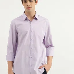 United Colors of Benetton Purple Slim Fit Shirt image 1