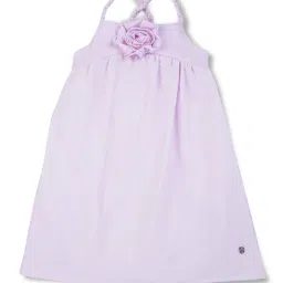Gini & Jony Kids Pink Applique Dress image 1