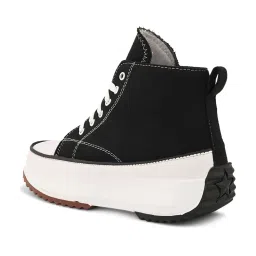 El Paso Men's Black Ankle High Sneakers image 5