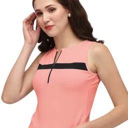 DressBerry Checked Scuba Tank Crop Top image 5