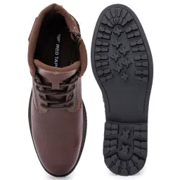 Red Tape Men's Bordo Derby Boots image 5