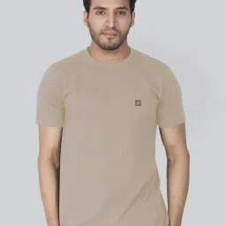 Lux Nitro Navy & Ecru Regular Fit T-Shirt Pack of - 2 image 5