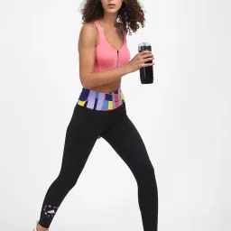 Adidas Black Polyamide Tights image 4