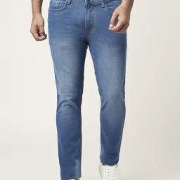 YU by Pantaloons Blue Cotton Skinny Jeans-picture-8