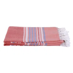 Bianca Red 100% Cotton 230 GSM 'Jadore' Bath Towel - Set of 2 image 2