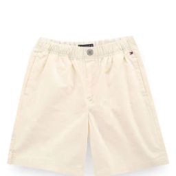 Tommy Hilfiger Boys Beige Solid Relaxed Fit Shorts-picture-19