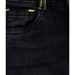 Tales & Stories Black Raw Denim Jeans image 3