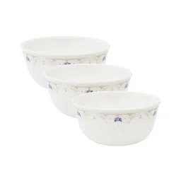 Corelle Asia Gold Series Blooming blue 828ml Curry Bowl Pack of 3 image 1