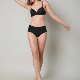 Vero Moda Intimates Black Medium Coverage T-Shirt Bra image 4