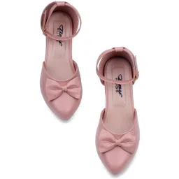 Tiny Bugs Kids Peach Ankle Strap Sandals image 2