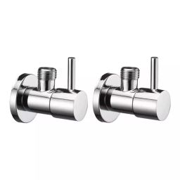 Fastgear Angle Valve Stainless Steel Chrome Finish Silver, FG985 (Pack of 2)-picture-16