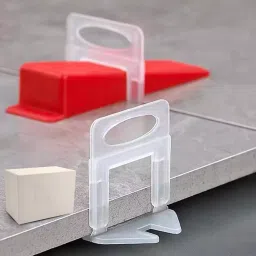 Robustt 2 mm Plastic Weather Resistant Tile Level Spacer (Pack of 200 Pcs) image 2