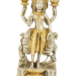 Exotic India Silver-Toned Religious Idol Showpiece-picture-26